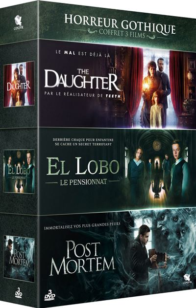 Coffret Horreur gothique DVD