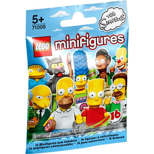 LEGO-Minifigures Série 2 Simpsons X 1 Tête pour Bartman from the simpsons Pièces 