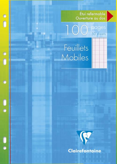 Feuillets Mobiles Perfor S Clairefontaine Metric A Pages S Y S Feuilles Doubles Achat