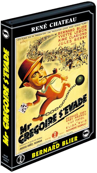 Monsieur Grégoire s'évade DVD