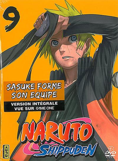 DVD NARUTO SHIPPUDEN V9 - DVD COFFRET 3 (NARUTO SHIPPUDEN, 9) (Edição  Francesa)