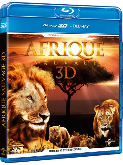 Afrique sauvage Blu-Ray 3D