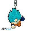 Porte-clés PVC Dragon Ball Super Goku Saiyan Bleu