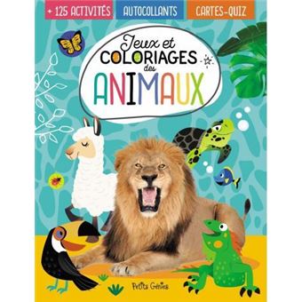 Jeux et coloriage des Animaux