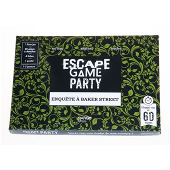 Escape game Party : Enquête à Baker Street