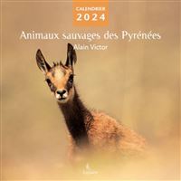 Calendrier Pyrénées 2024 de Dominique Julien - Editions Gypaète