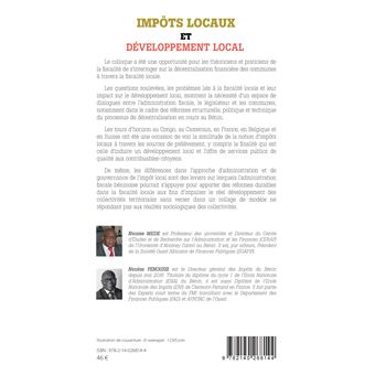 Impôts locaux et développement local