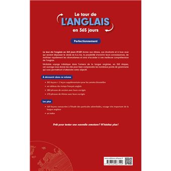 Le tour de l'anglais en 365 jours B1-B2