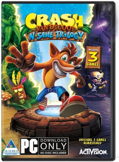Crash bandicoot n.sane trilogy UK PC