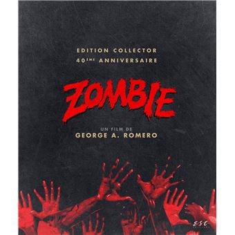 Zombie Edition Collector Du 40eme Anniversaire Blu Ray George A Romero Blu Ray Achat Prix Fnac