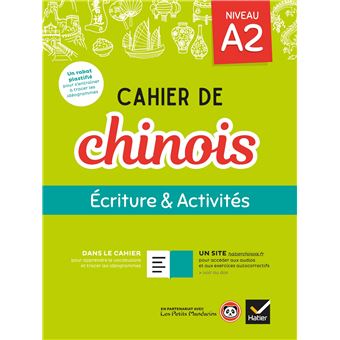 Cahier de chinois A2 - Éd. 2020 - Cahier élève + accès site