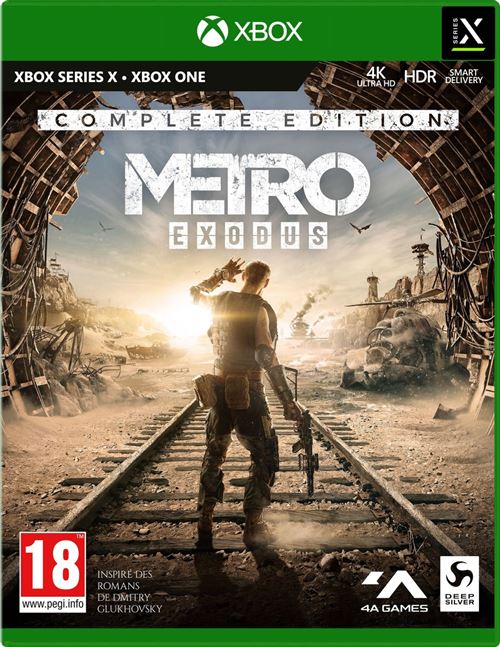 Pochette avant du jeu Metro Exodus Complete Edition Xbox Series X