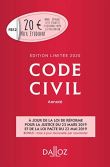 Code civil 2020 annoté. Édition limitée
