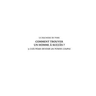 Comment trouver un homme à succès ?