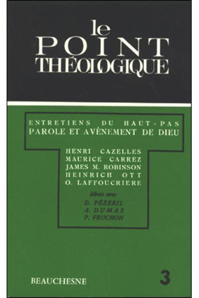 Parole et avenement de dieu