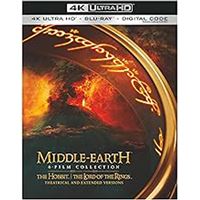 Coffret Middle Earth : 6 Film Collection Blu-ray 4K Ultra HD