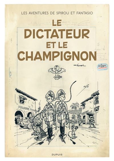 Version Originale - Le dictateur et le champignon - André Franquin - relié