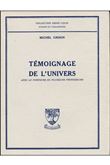 Témoignages de l'univers