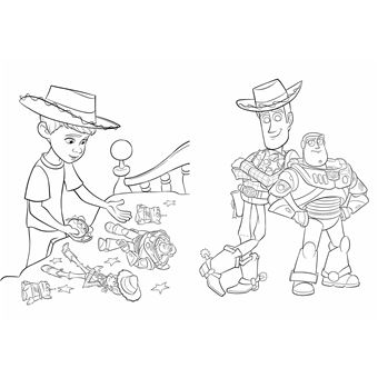 TOY STORY 4 - Maxi-Colo - Disney Pixar