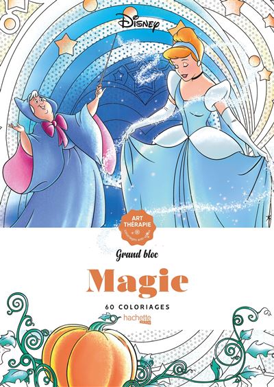 Grand bloc Disney Les affiches mythiques à colorier