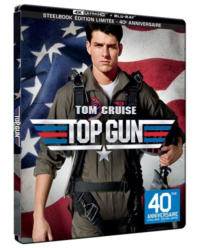 Top Gun (1986) 40ème Anniversaire Édition Limitée SteelBook® Blu-ray 4K Ultra HD