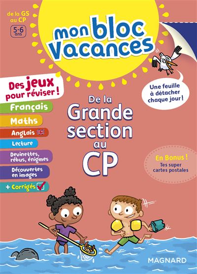 Mon bloc vacances GS-CP