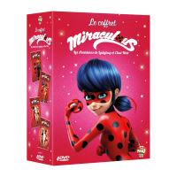 Coffret Miraculous, les aventures de LadyBug et Chat Noir Volumes 7 à 10 DVD