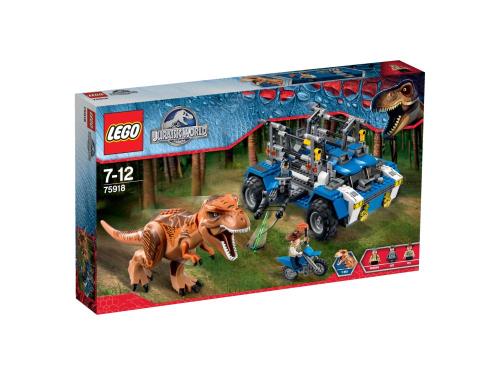 Lego - 75918 - Jurassic World - Jeu De Construction - La Poursuite Du T-Rex
