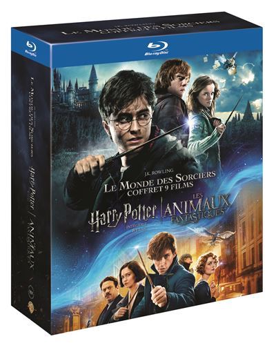 Coffret Harry Potter L'intégrale Les Animaux Fantastiques Blu-ray - Blu-ray  - Achat & prix