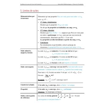 Mathématiques Spécialité