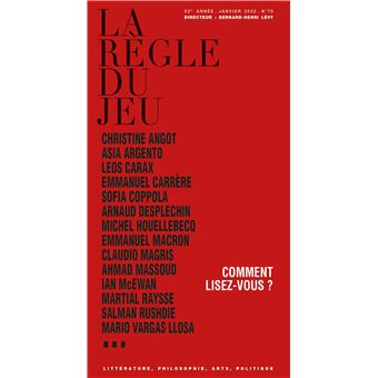 La règle du jeu