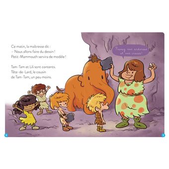 Bienvenue en caverne préhistorique - Dessine-moi un mammouth ! GS/CP 5/6 ans