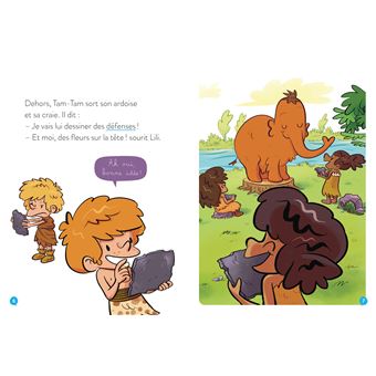 Bienvenue en caverne préhistorique - Dessine-moi un mammouth ! GS/CP 5/6 ans