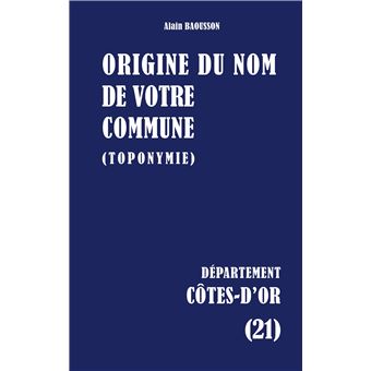 Origine du nom de votre commune - 1