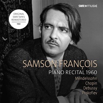 Joue Mendelssohn Chopin Debussy et Prokofiev