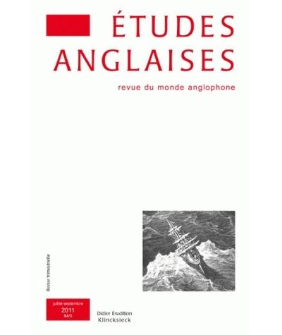 Études anglaises - N°3/2011