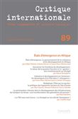 Critique Internationale 89