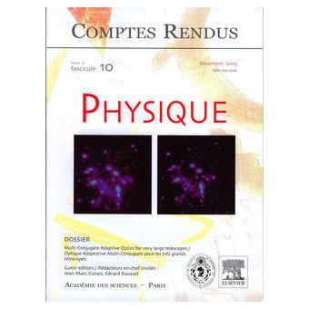 Comptes rendus academie des sciences physique tome 6 fasc 10 - 1