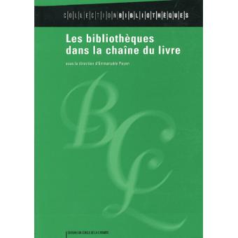 Les bibliothèques dans la chaîne du livre
