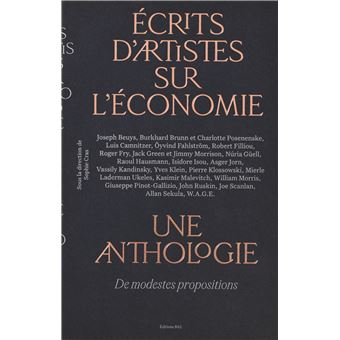 Écrits d’artistes sur l’économie, une anthologie
