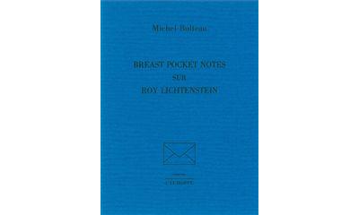 Breastpocket notes pour Roy Lichtenstein