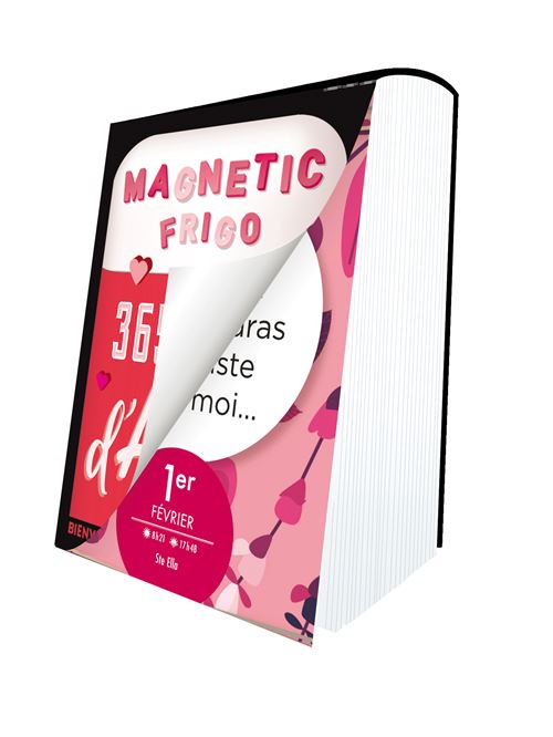 Magnetic Frigo 365 Mots D Amour Relie Collectif Achat Livre Fnac