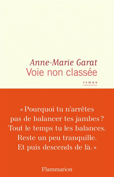 Voie non classée - Anne-Marie Garat - broché