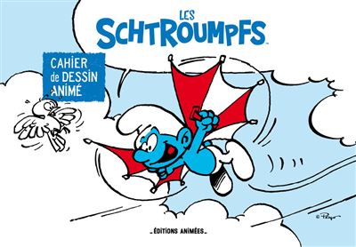 Les schtroumpfs - Cahier de dessin animé