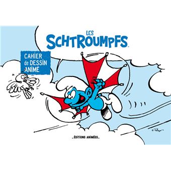 Cahier de Dessin Animé - Les Schtroumpfs