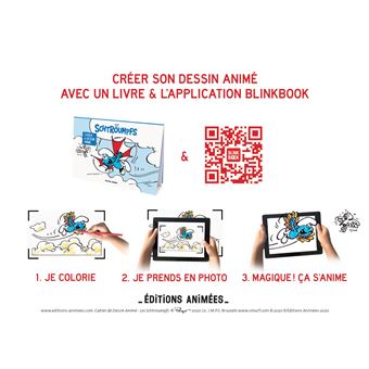 Cahier de Dessin Animé - Les Schtroumpfs