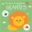 Mon album de gommettes géantes 3+ lion