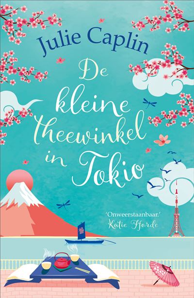 De kleine theewinkel in Tokio
