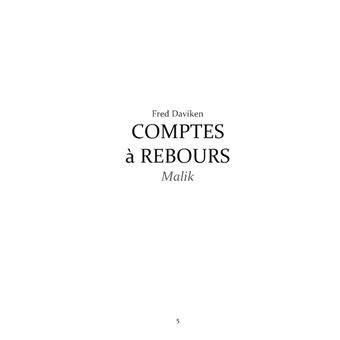 Comptes à rebours