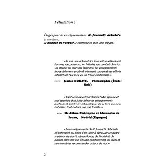 L'audace de l'espoir